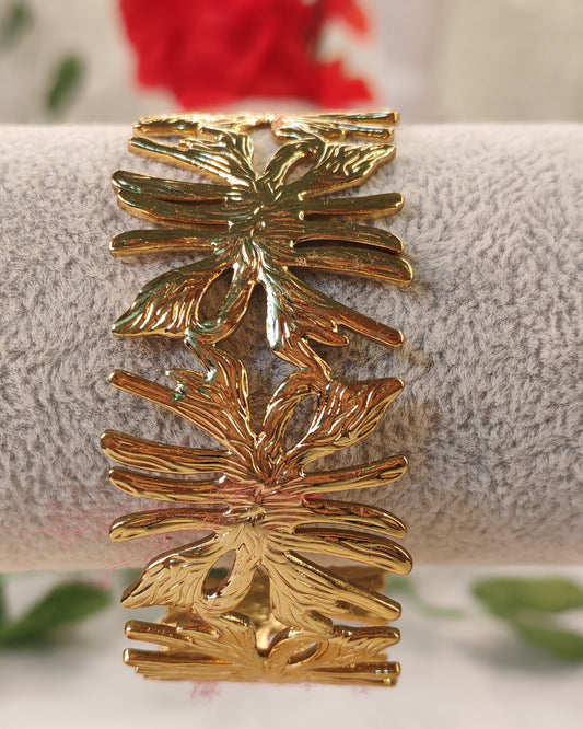 Adjustable Gold Bangle