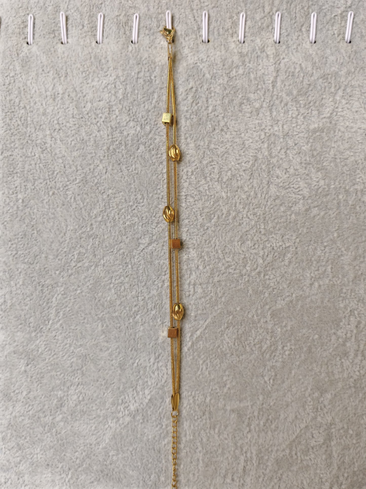 Simple Squares and Circles Bracelet