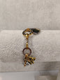 Gold and Silver Elephant Bracelet