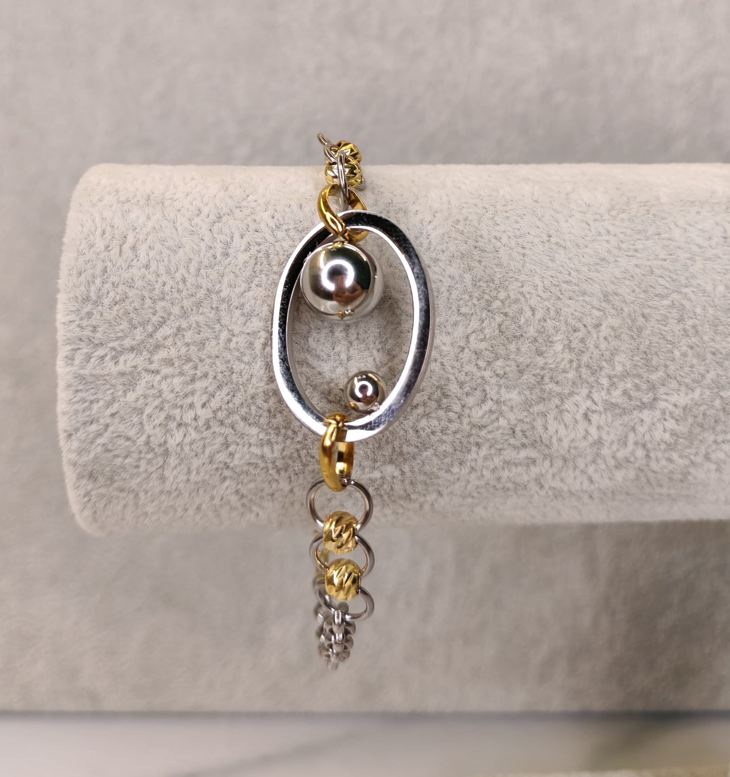 Gold and Silver Galaxy Bracelet