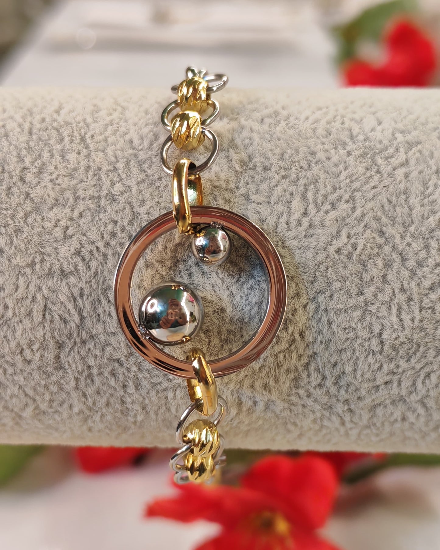 Gold and Silver Galaxy Bracelet