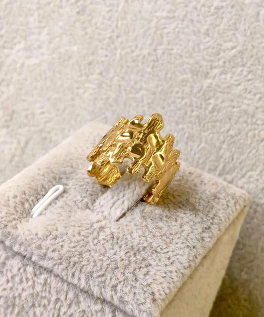 Wide Tree Branch Ring