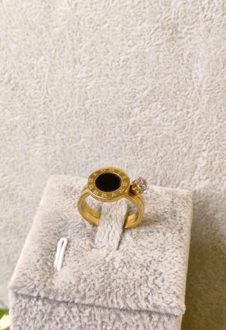 Bulgari and Crystal Twin Rings